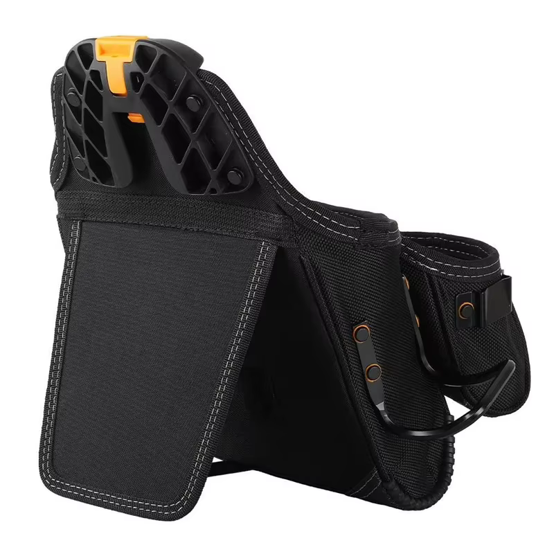 TOOLSTACK Ceinture porte-outils multifonctionnelle à double poche pour électricien