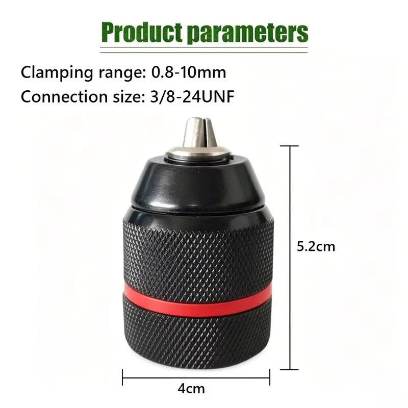 Mandrin de perceuse 10 mm en métal dur