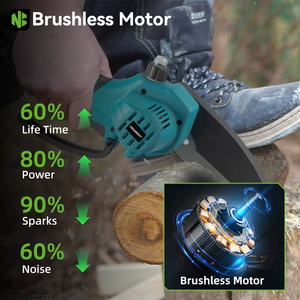 NEWBENY Cisailles de taille électriques sans balais 30 mm