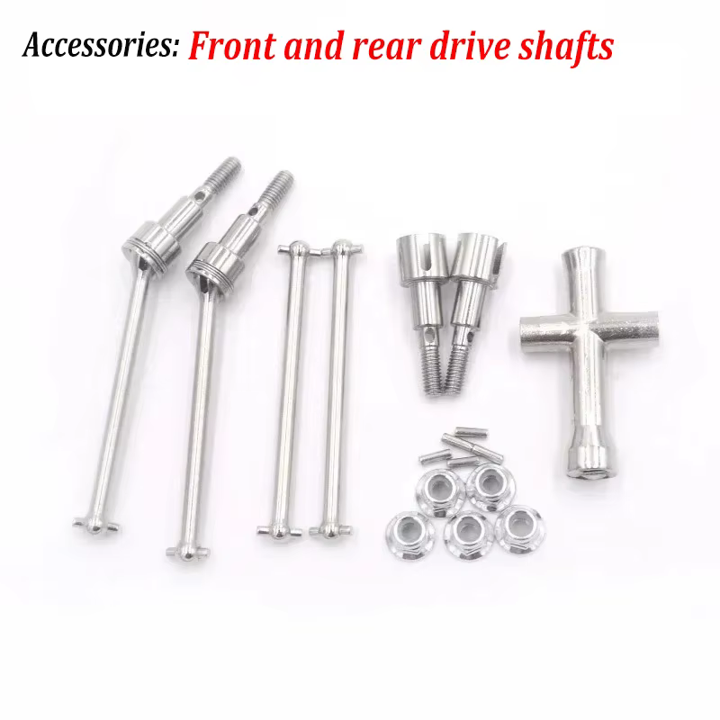 Pièces d'origine pour voiture RC SCY 16101 PRO 16102 PRO : Arbre de transmission, Engrenage, Bras oscillant, Rotule de direction, Télécommande, Pneu, Moteur VS SG116 MAX
