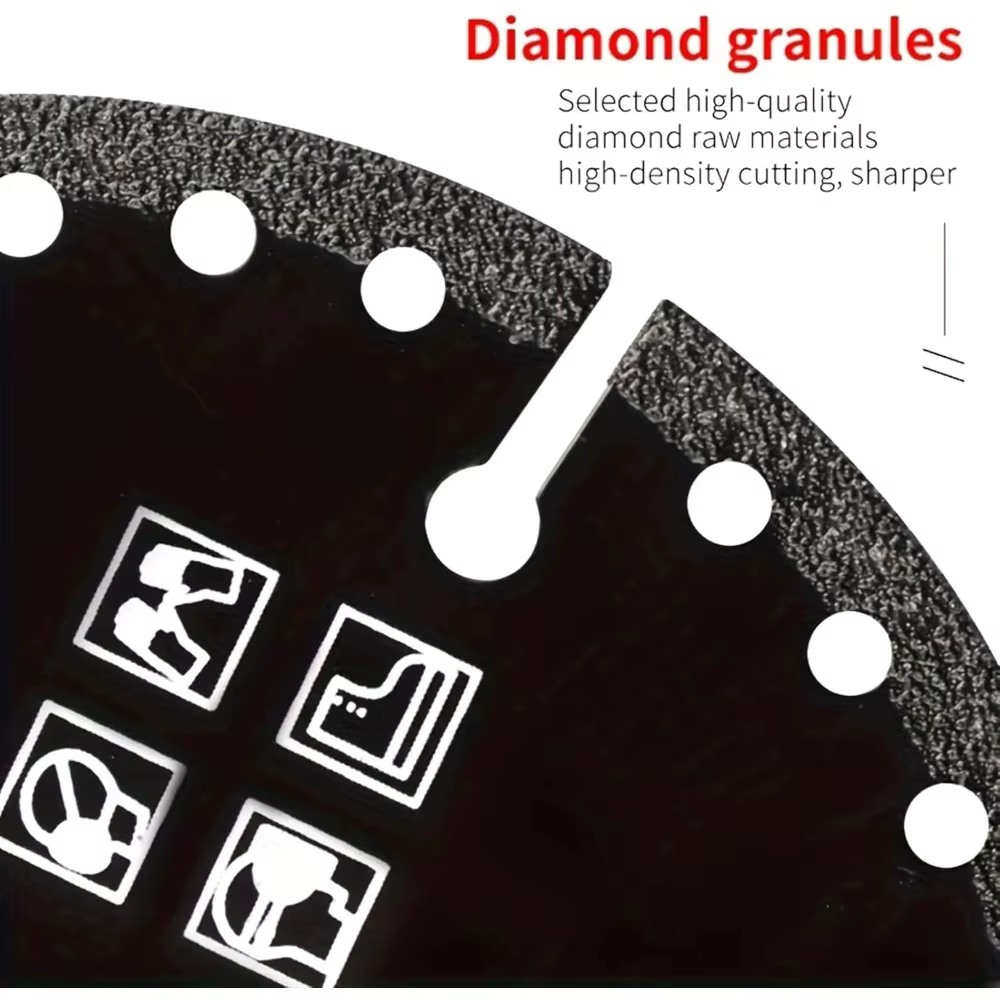 Disques diamantés pour la découpe des métaux de 125 mm