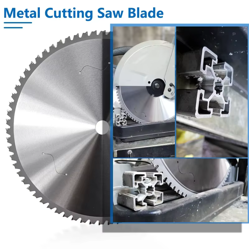 Disque de coupe en métal 136/165/180/235/305/355mm 4"/7"/8" Lame de scie circulaire en carbure
