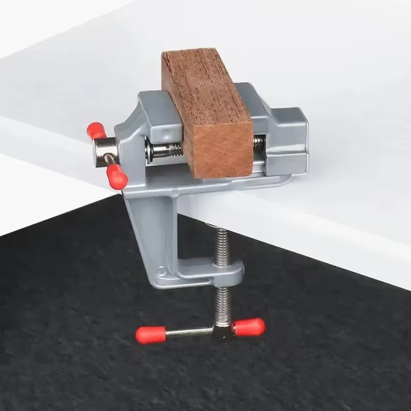 Mini étau de table multifonctionnel en aluminium de 3