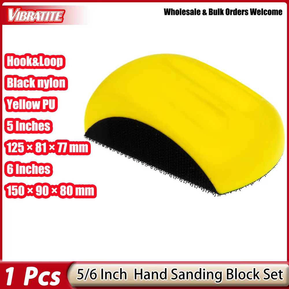 Bloc de sable manuel de 5 pouces 6