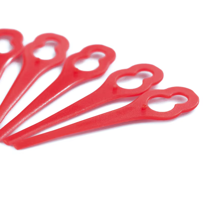 Lame de rechange en plastique rouge pour tondeuse à gazon Florabest