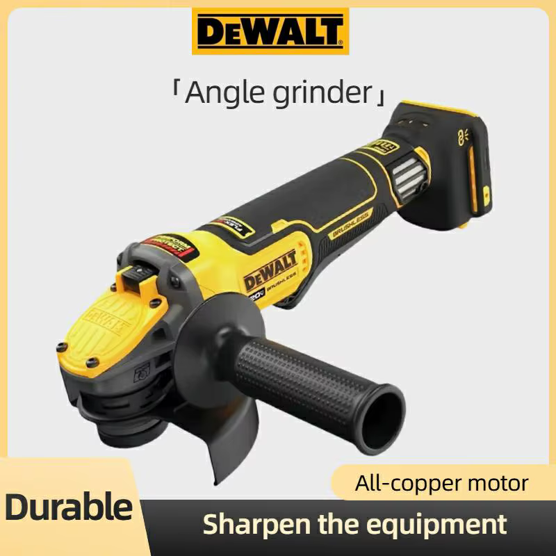 Meuleuse d'angle sans fil DEWALT DCG409 FLEXVOLT Smart 20V pour découpe et meulage intensifs (unité nue)