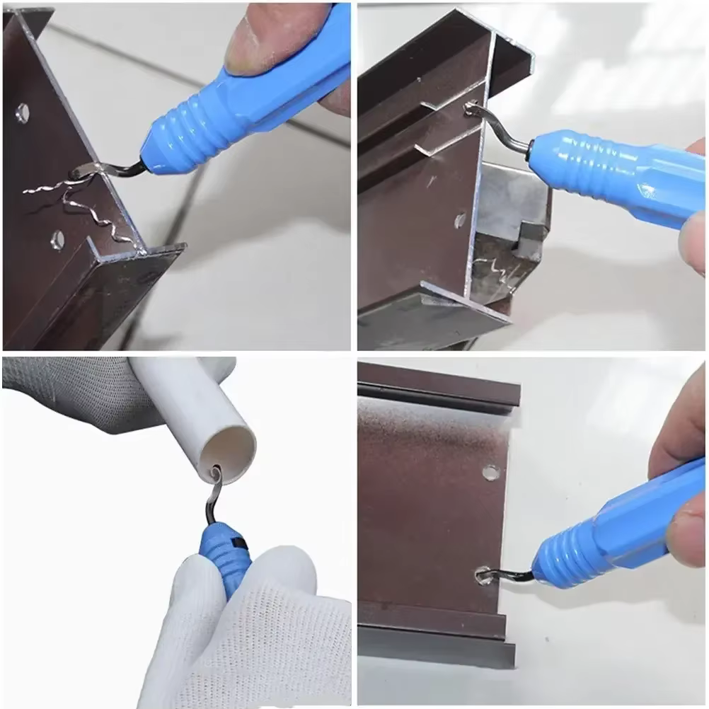 Kit d'outils d'ébavurage pour réparation du métal