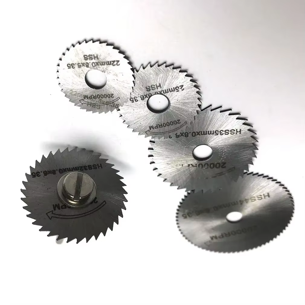 Mini lame de scie circulaire Hss