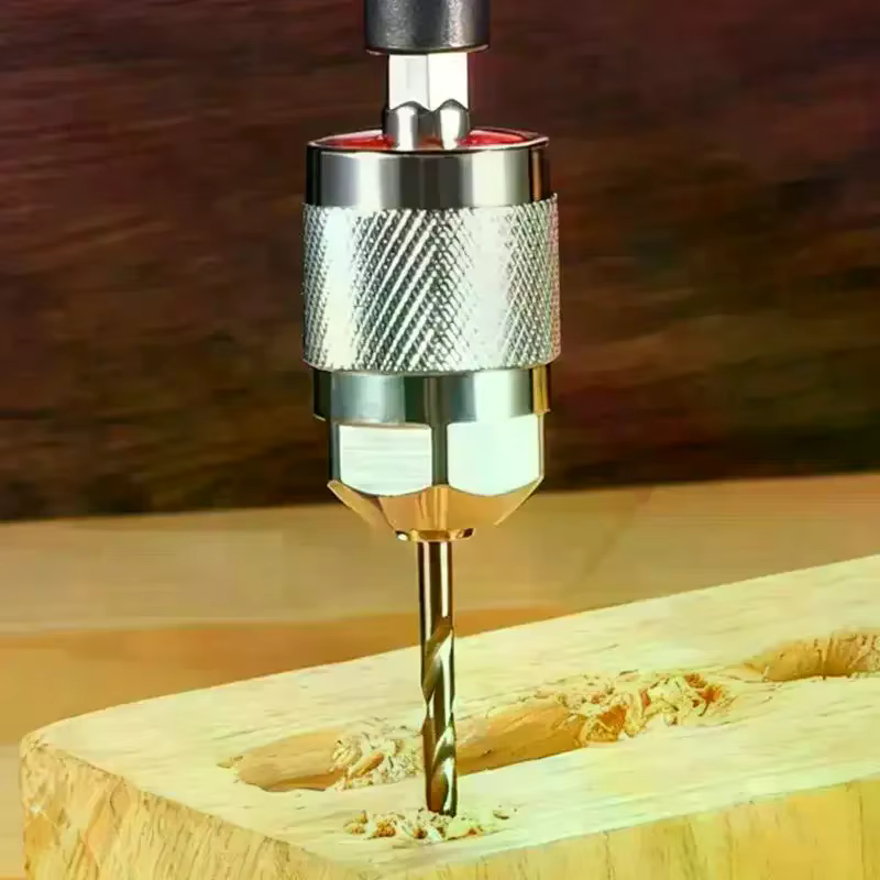 Adaptateur de mandrin de perceuse pneumatique à changement rapide
