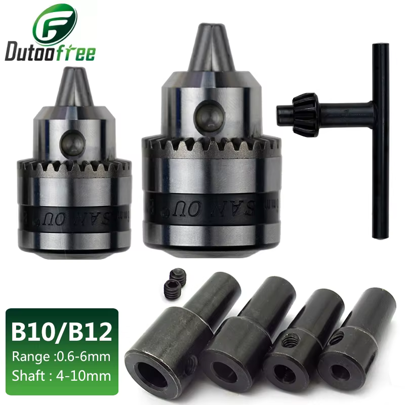 Adaptateur de mandrin de perceuse B10/B12