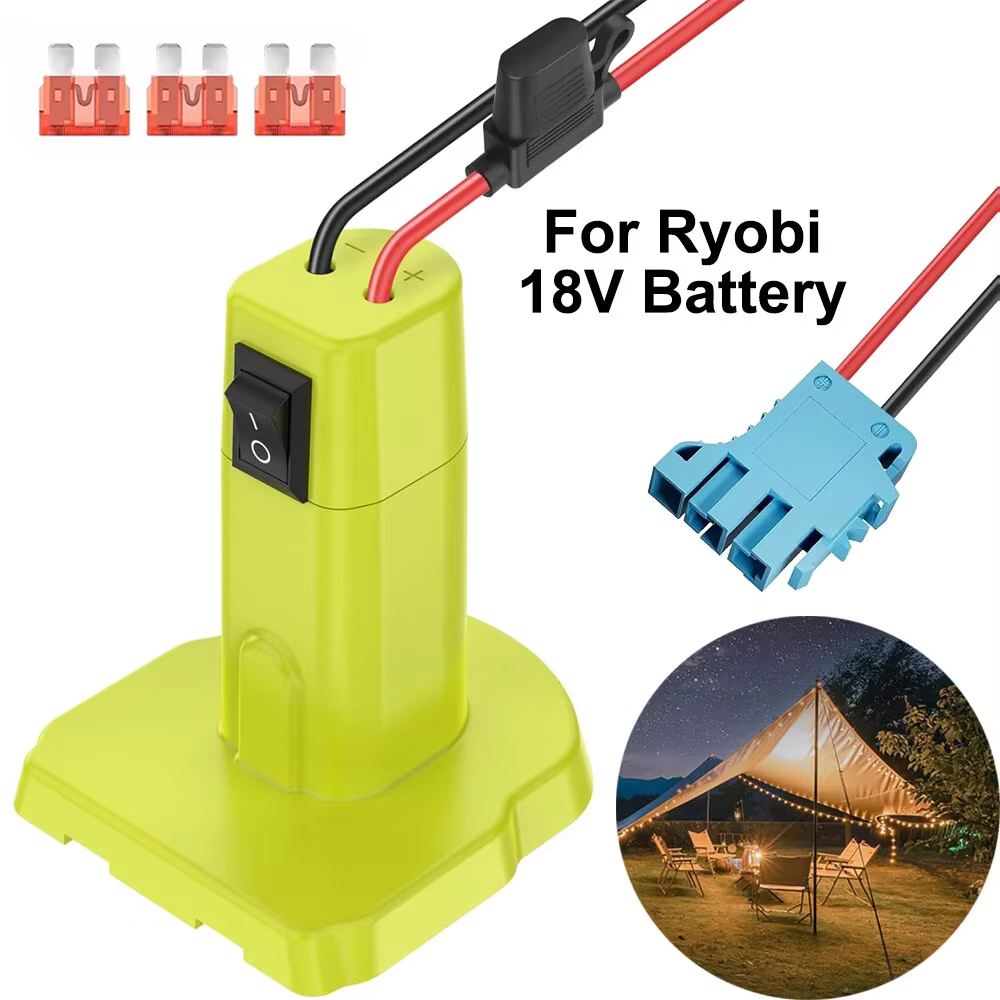 Adaptateur de batterie pour batterie Ryobi ONE + 18V Nimh/Nicd/Li-ion