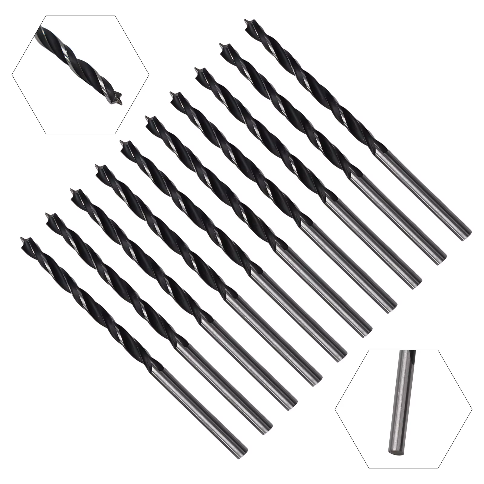 10 pièces 3mm de diamètre foret à bois forets