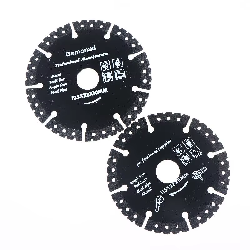 Lames de coupe en métal 115/125 mm - Disques tranchants