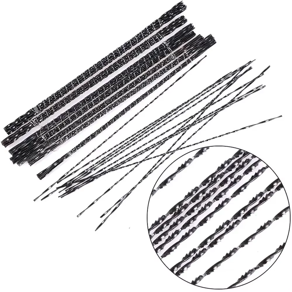 Lot de 12 lames de scie à fil diamanté pour la découpe de bijoux et de métaux