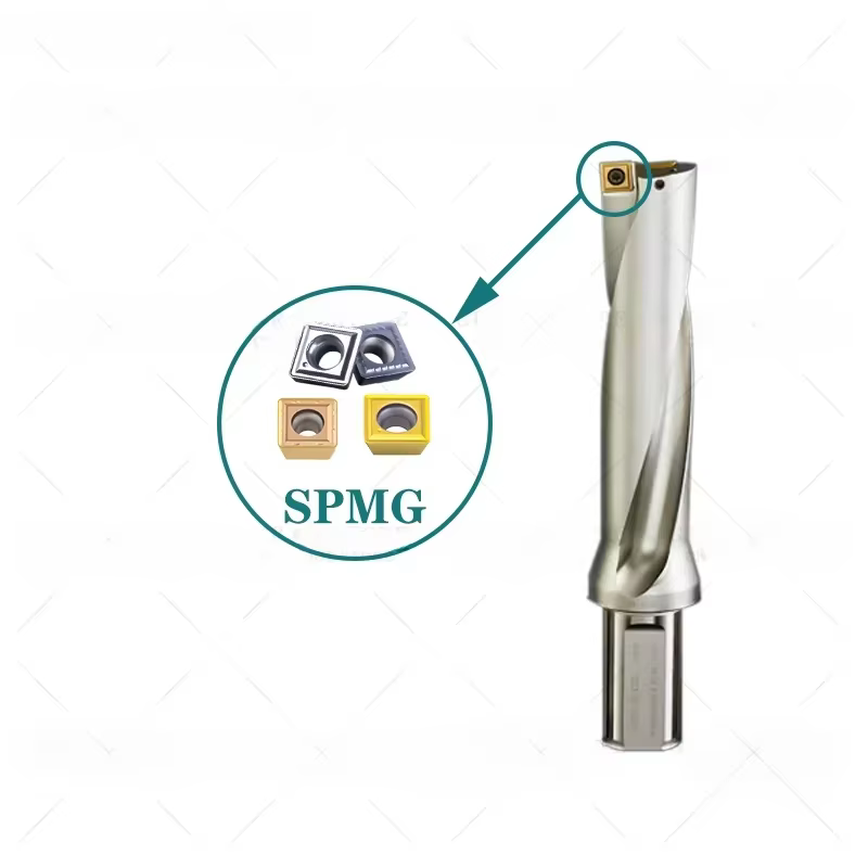 Porte-outil de perçage rapide SP Type U-Drill compatible avec les tours