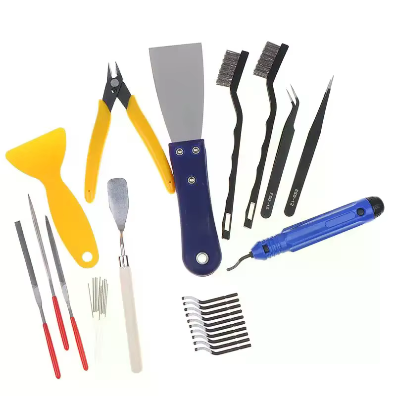 Kit d'outils pour imprimante 3D, accessoires complets pour imprimantes, y compris des outils de nettoyage des buses et des grattoirs de dépose