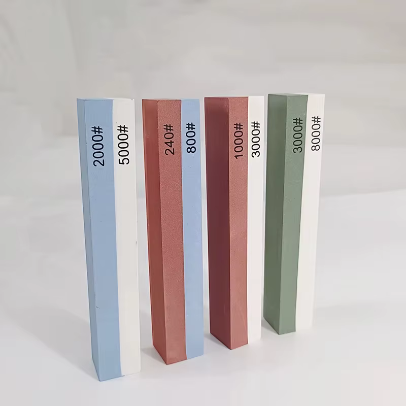 RSCHEF 2026 Nouvelle Pierre à Aiguiser Double Face de Petite Taille Facile à Transporter Outil d'Aiguisage Portable pour Couteaux de Cuisine et Voyages en Camping