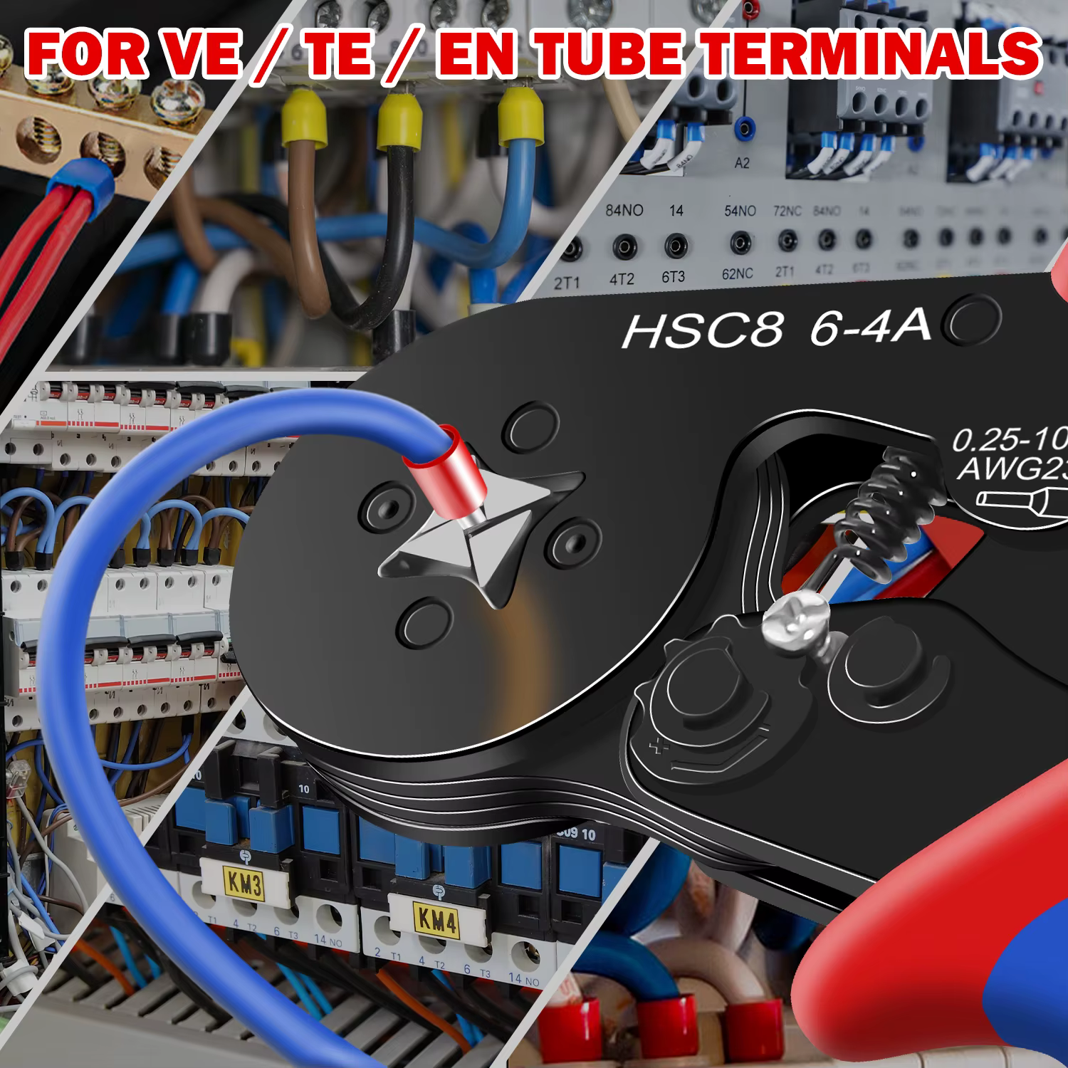 Outil de sertissage HSC8 6-4A 0