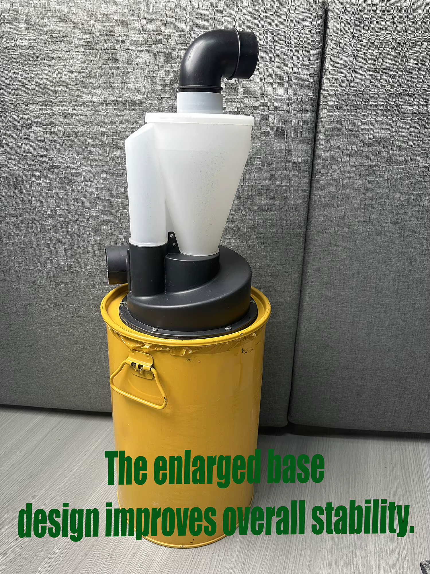 Collecteur de poussière Cyclone à Double Filtration pour le travail du bois