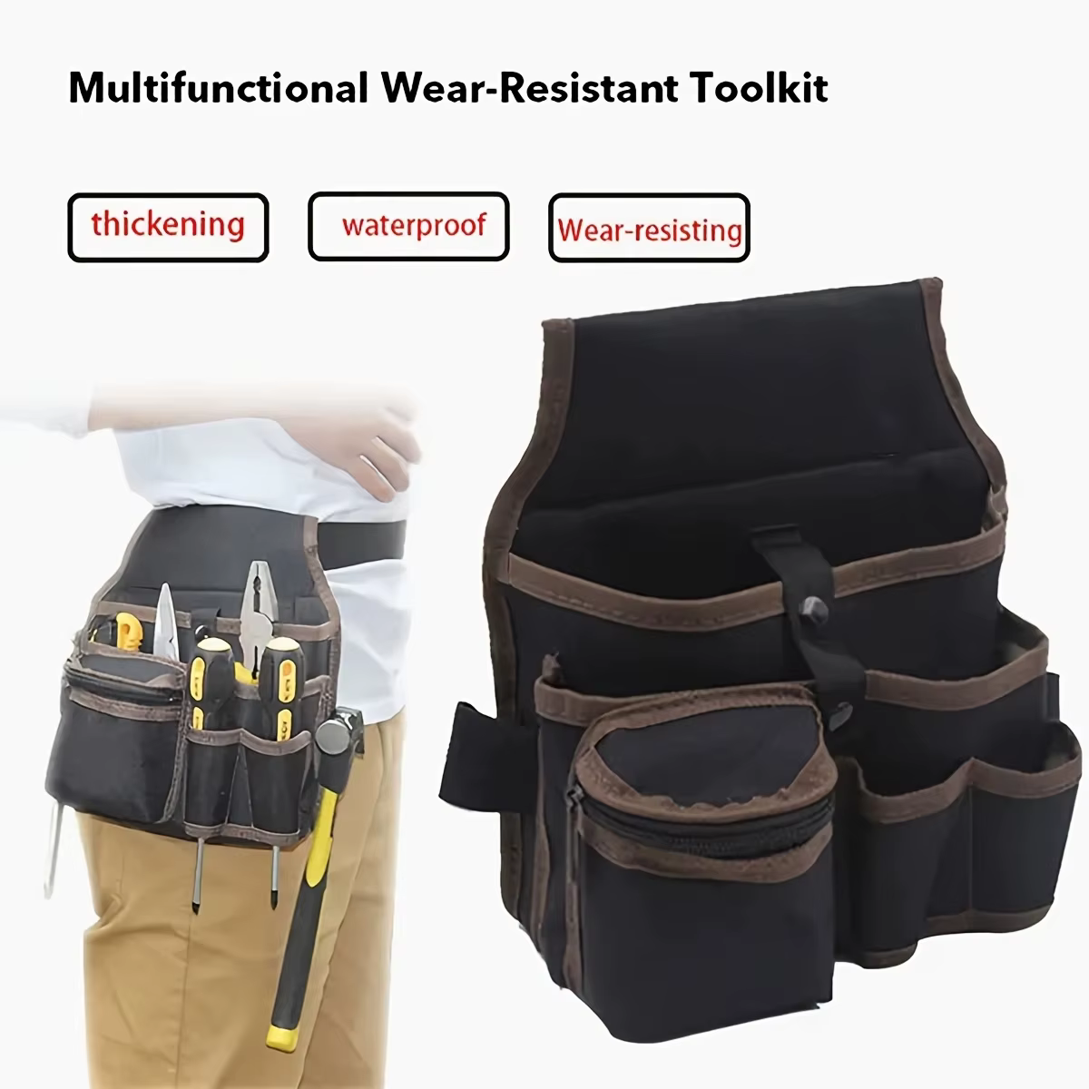 Sac à outils pour électricien et menuisier