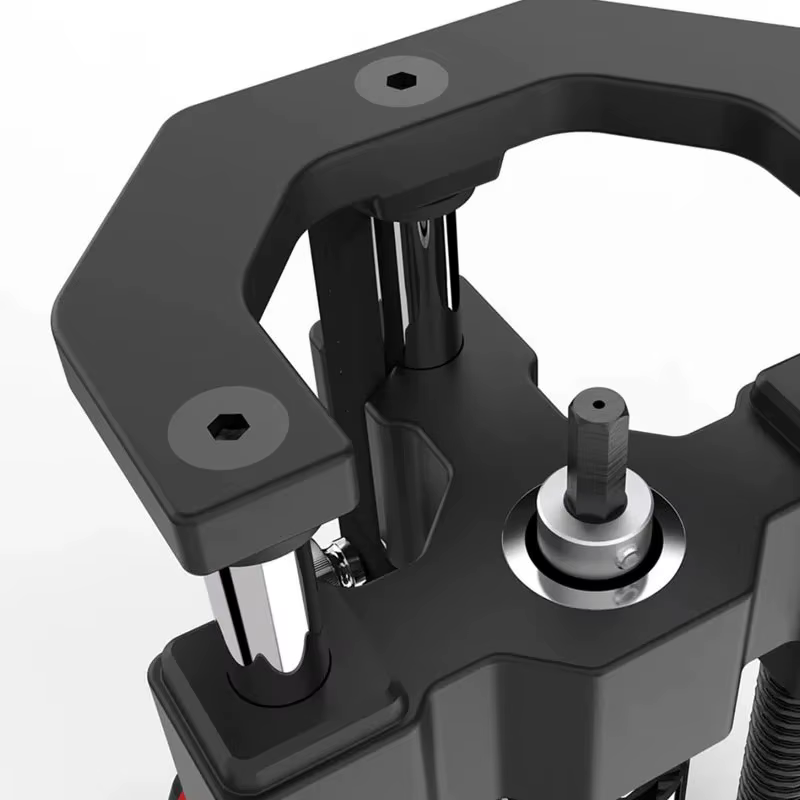 Support de perceuse en alliage d'aluminium pour le bois et le métal (capacité 1-10 mm) - Guide de perçage multi-angles avec échelle