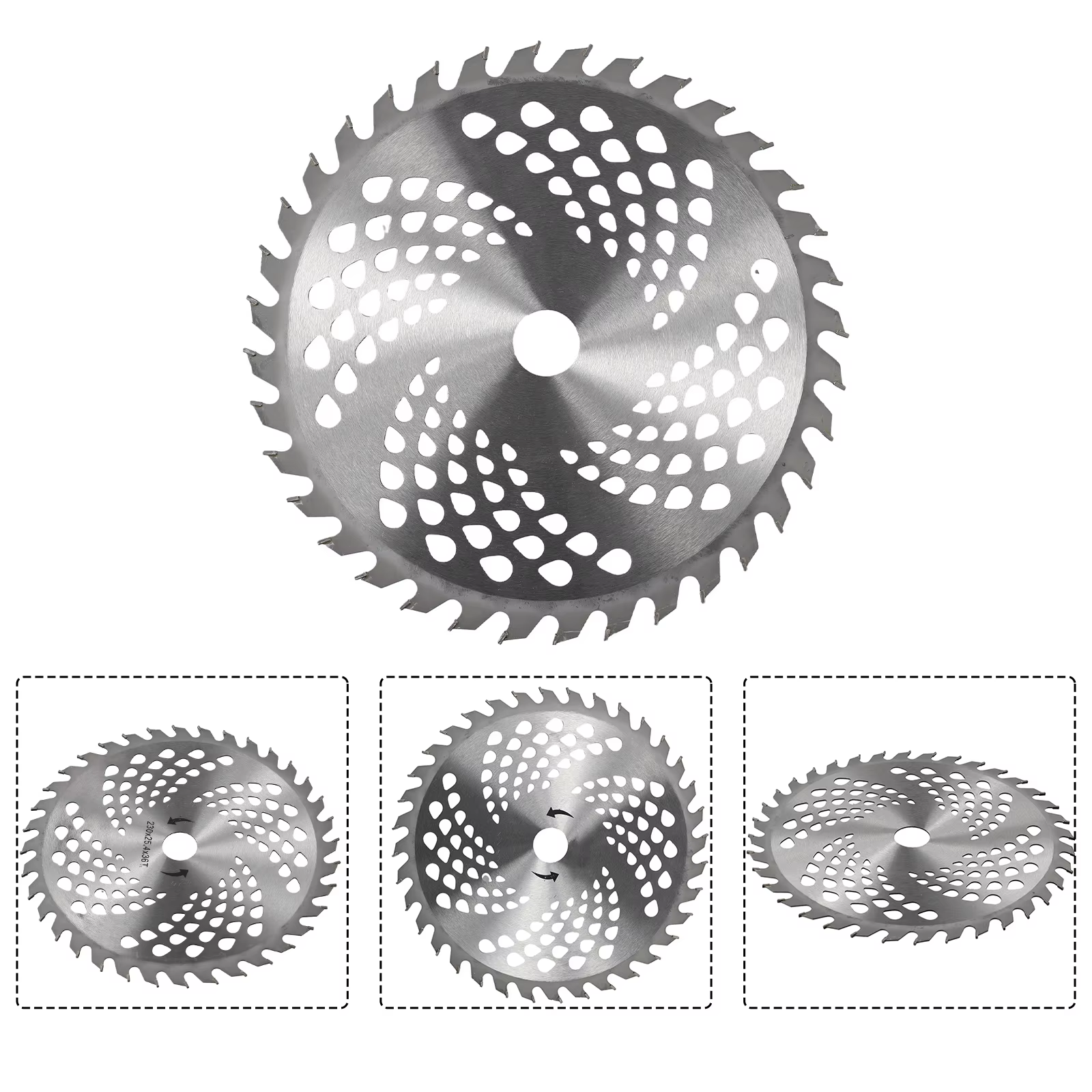 Tête de coupe gazon 9 pouces 36 dents