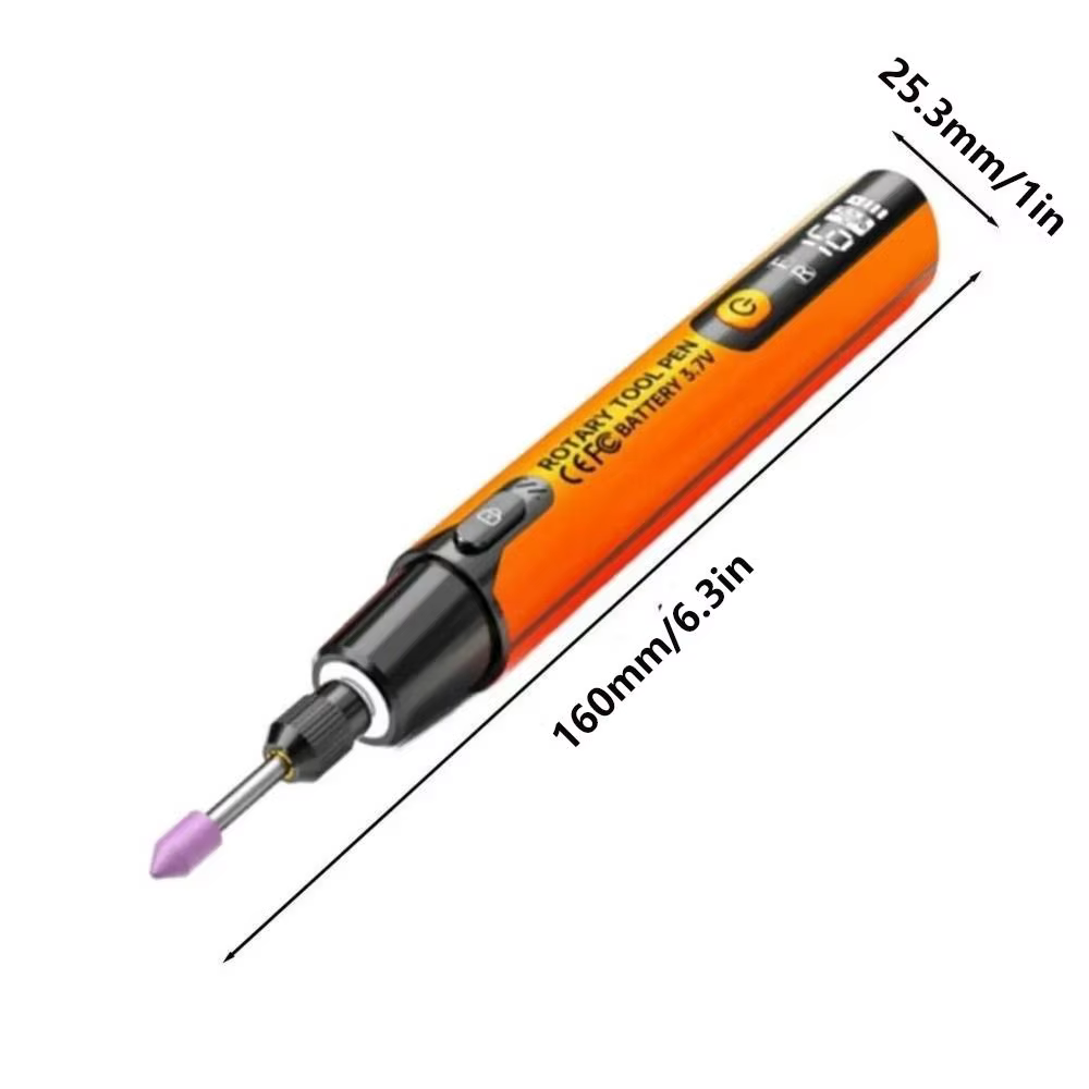 Mini perceuse électrique numérique sans fil avec lumière LED