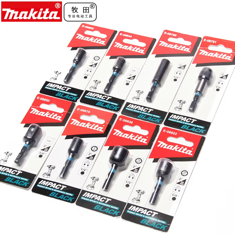 Makita-Perceuse à percussion noire