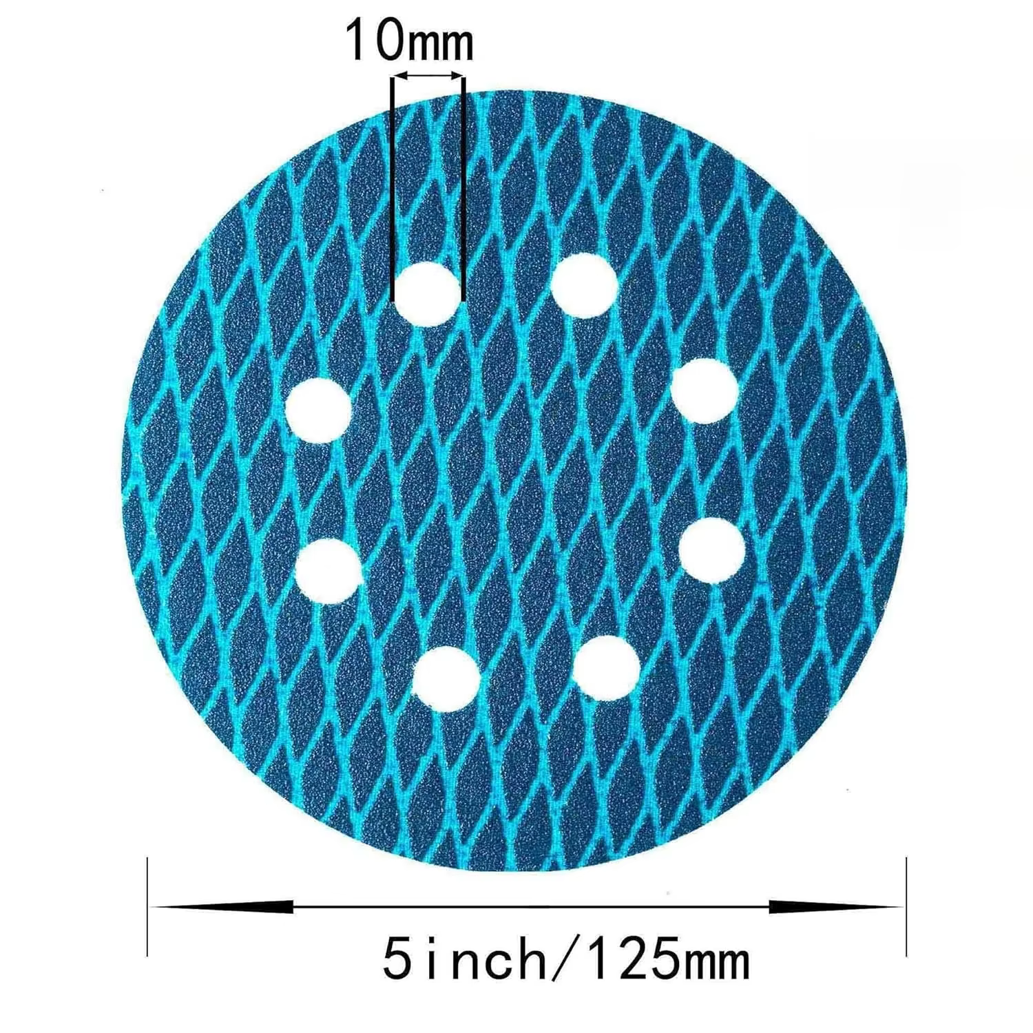 Disques abrasifs Sander de 5 pouces à 8 trous