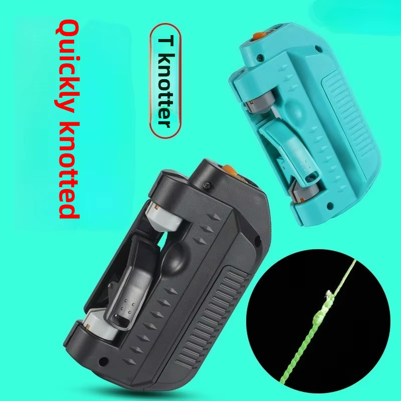 Outil Électrique pour Nouer les Nœuds de Pêche – Machine à Nouer Rapide pour Hameçons et Lignes de Pêche GT – Attrezzage pour Nouer les Nœuds de Ligne de Pêche