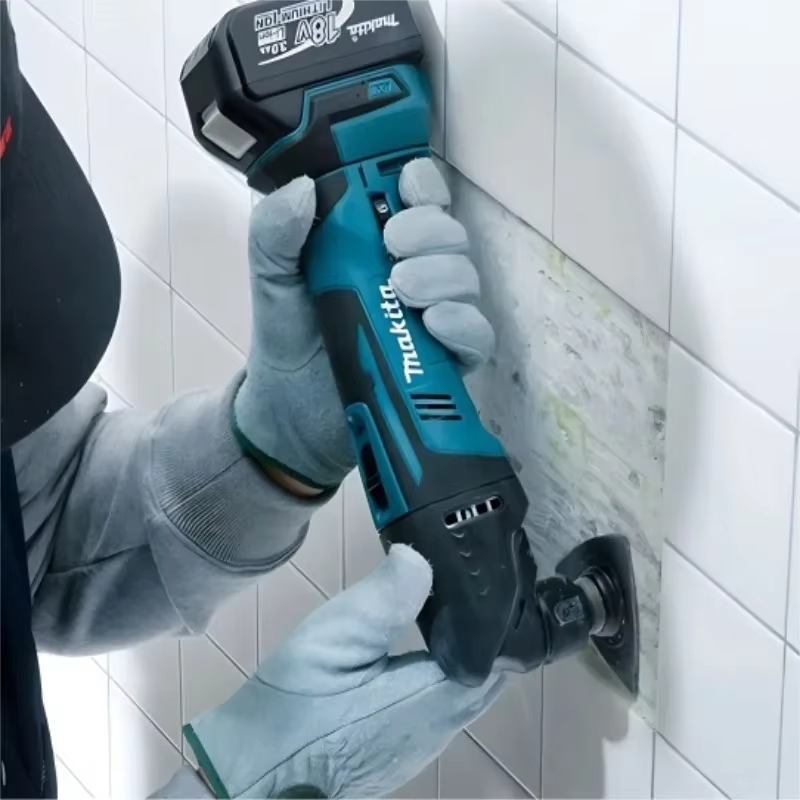Kit d'outils multifonctions sans fil Makita DTM51 d'origine avec 6 lames pour le ponçage