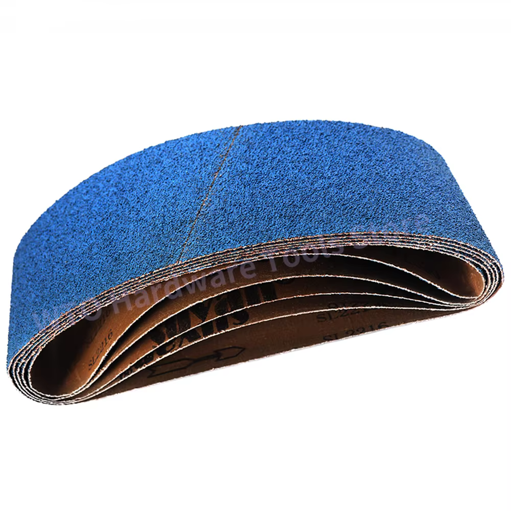 5 pièces de papier abrasif pour ponceuse à bande 915 x 100 mm