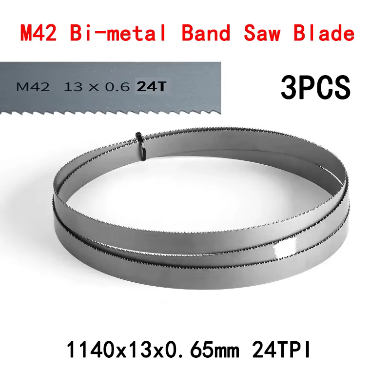3 pièces scie à ruban Portable 1140mm lames