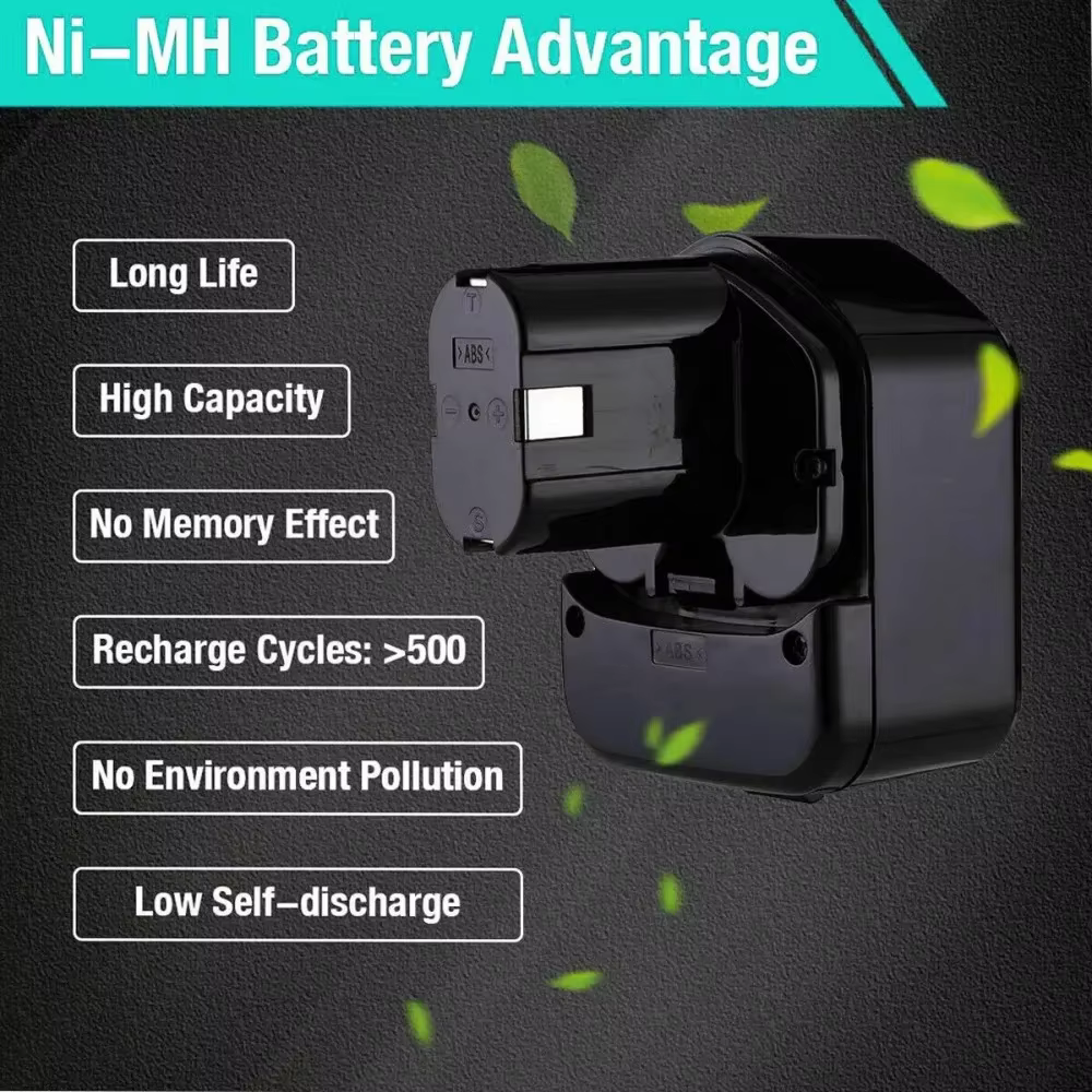 Batterie rechargeable 12V 3500mAh pour Hitachi EB1212S