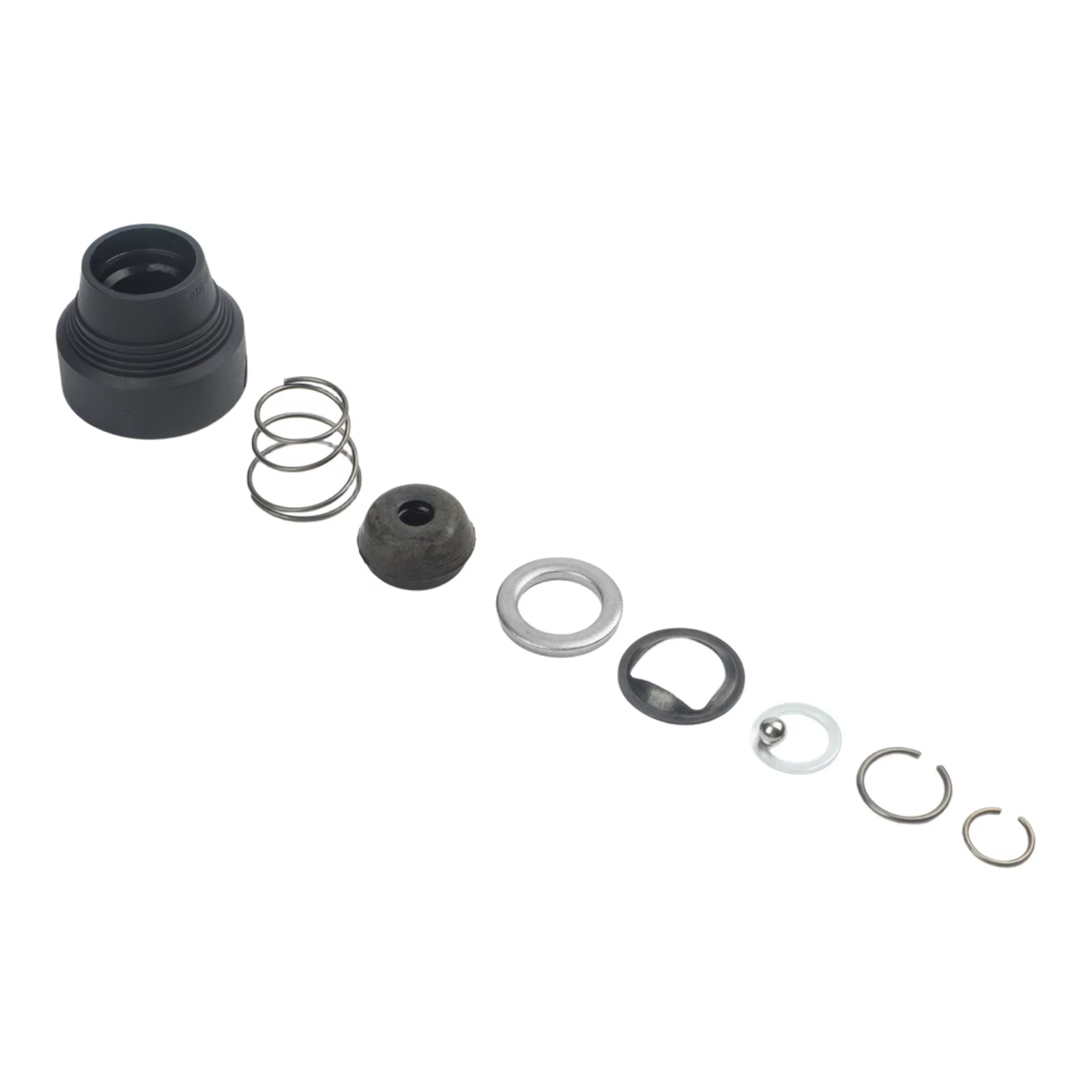 Kit de réparation de mandrin de perceuse à percussion SDS noir
