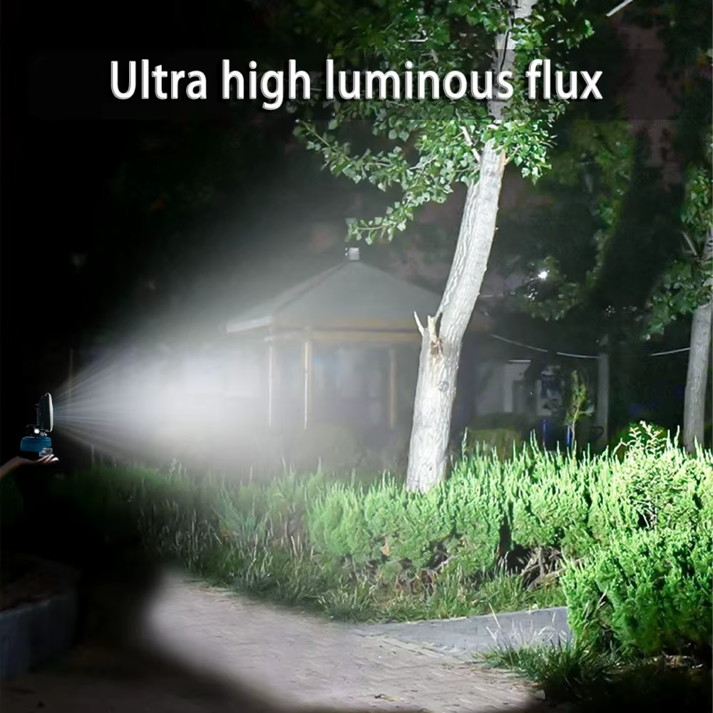 Lampe de travail LED 3/4/8 pouces pour Makita