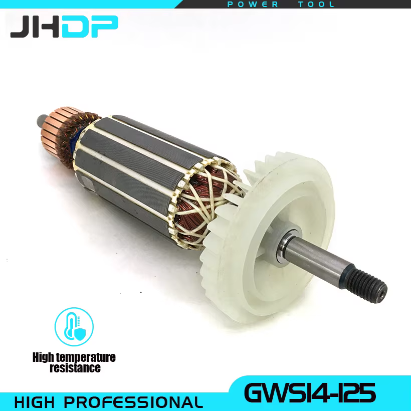 Moteur d'armature de perceuse 220V de remplacement pour meuleuse d'angle Bosch GWS 14-125 GWS14-125