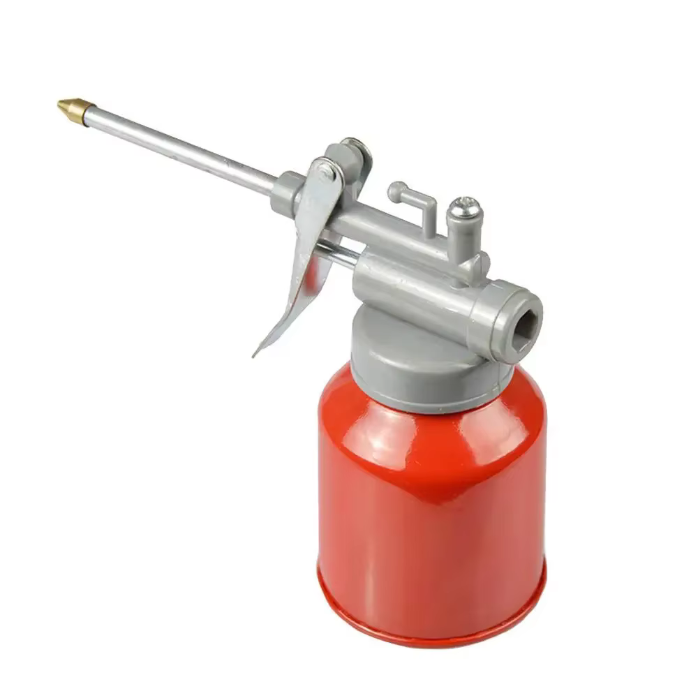 Pistolet à graisse haute pression avec pompe à pouce et buse en cuivre, mini bidon de 250 ml pour l'entretien automobile