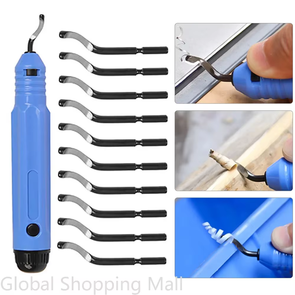 Kit d'outils d'ébavurage pour réparation du métal