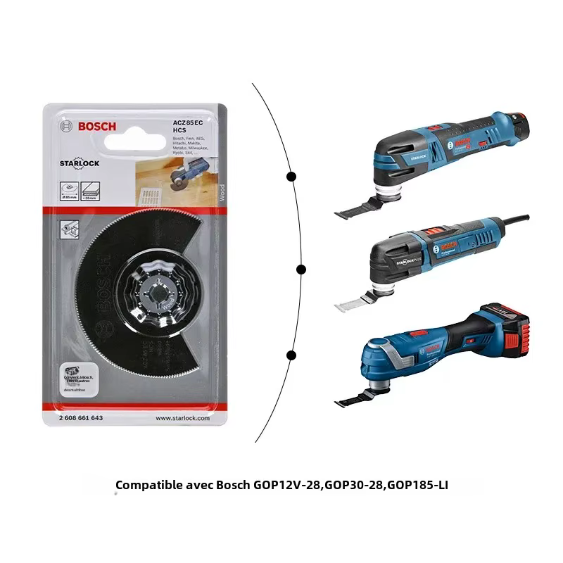 Bosch-Lame de Scie Oscillante Starlock ACZ 85 RT3