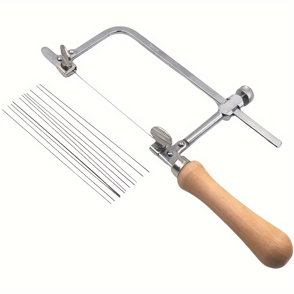 Kit de cadre de scie à bijoux avec lames