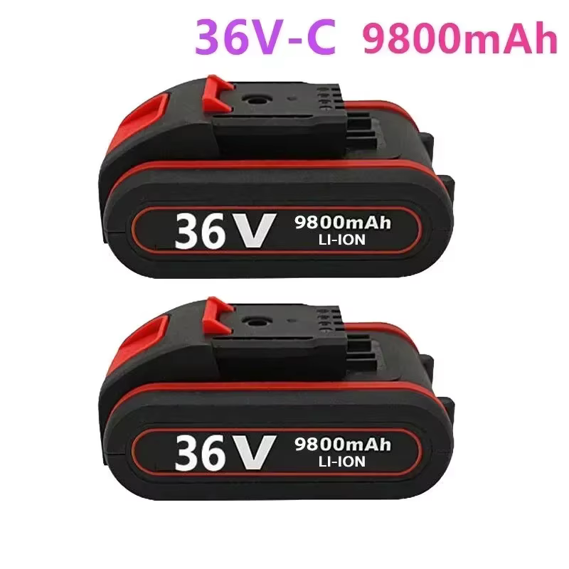 Nouvelle batterie 21V 36V 9.8Ah pour perceuse électrique