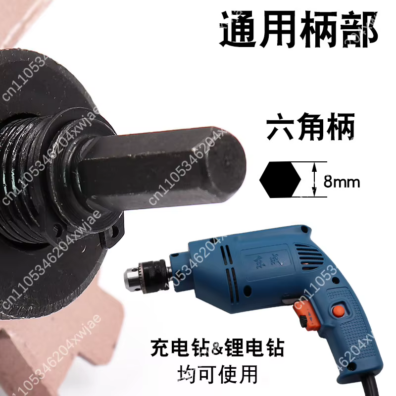 Kit de scie cloche encastrée sans bords pour plafond