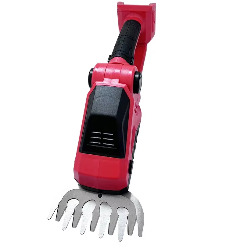 Taille-haie sans fil, coupe-herbe électrique 2 en 1