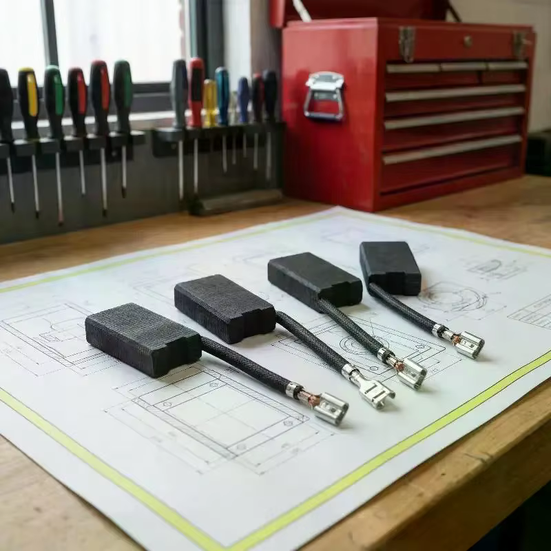 Brosses en carbone pour moteur