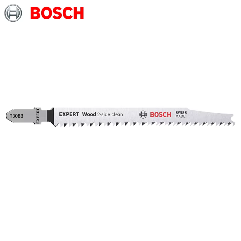 BOSCH 2608900551 5 pièces EXPERT bois 2 côtés propre T308B 117MM lame de scie sauteuse pour planche