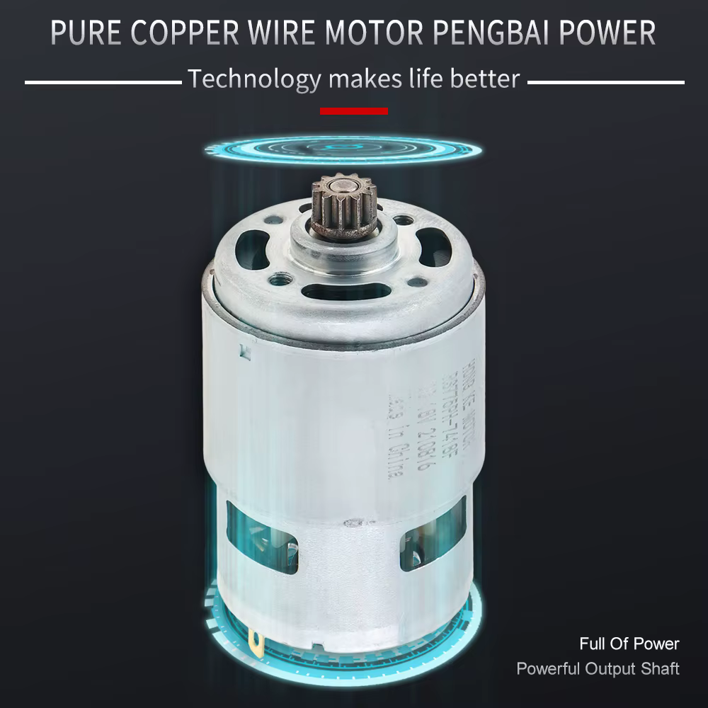 Micro moteur de scie alternative haute puissance RS775 DC