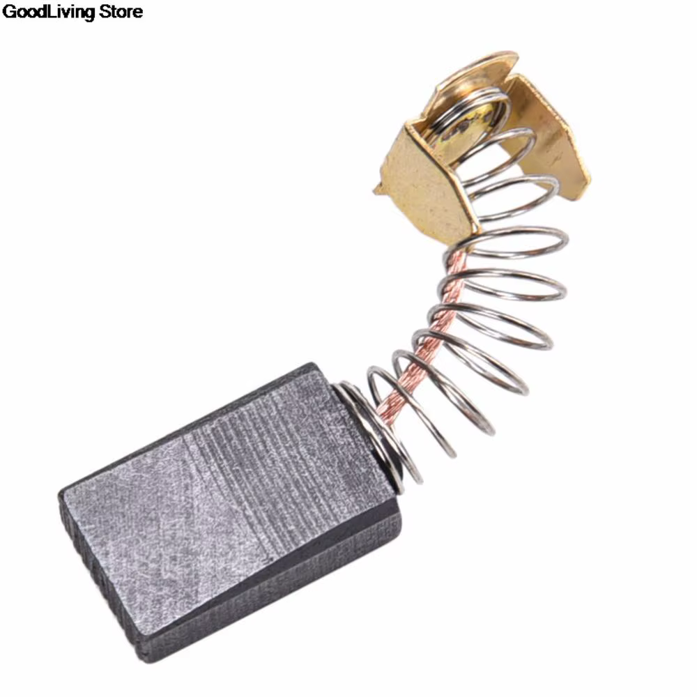 ZLinKJ 10 pièces 6.5x7.5x13.5mm Mini perceuse électrique meuleuse remplacement carbone brosses