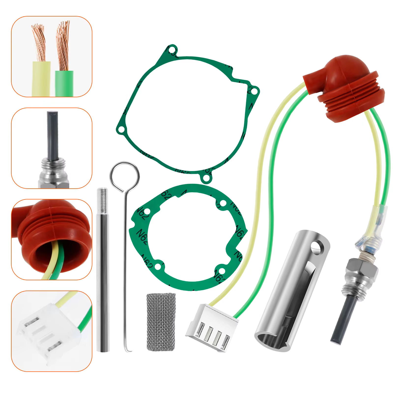 Kit de réparation de bougies de préchauffage 12V 2KW 5KW 8KW