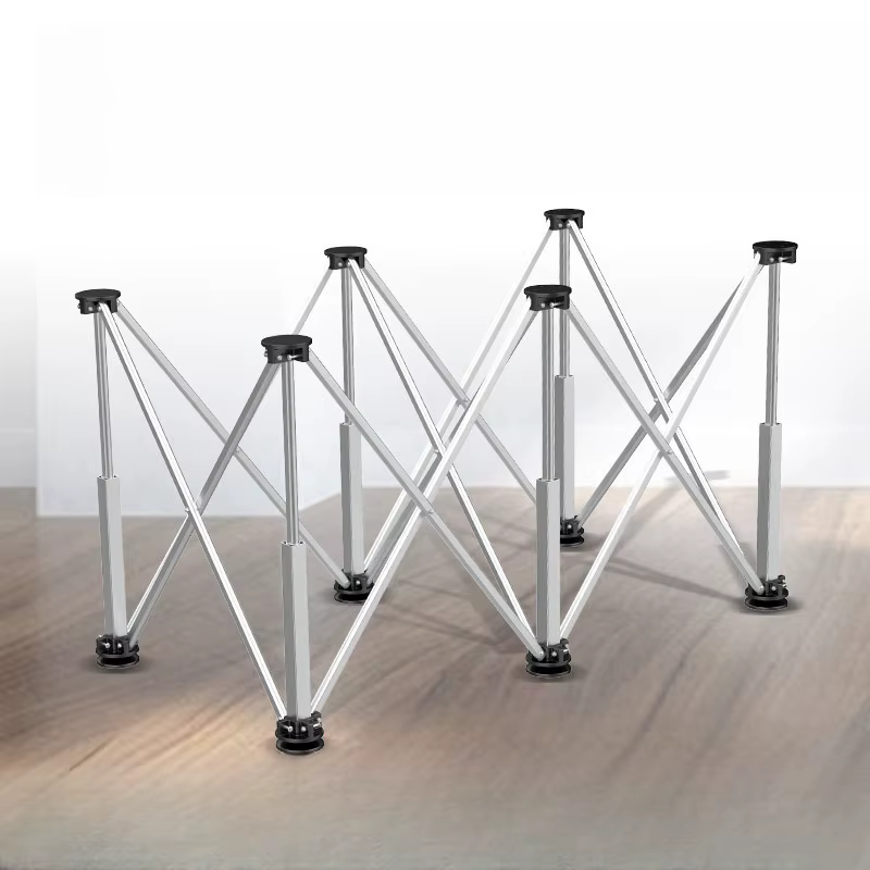 ALLSOME Table de travail de jambe de force en alliage d'aluminium